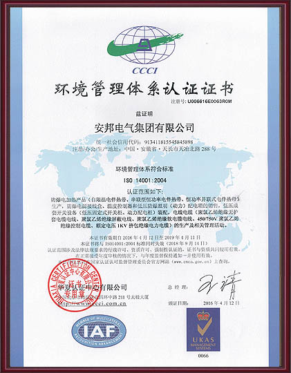 ISO14001:2004hwϵJCİ棩